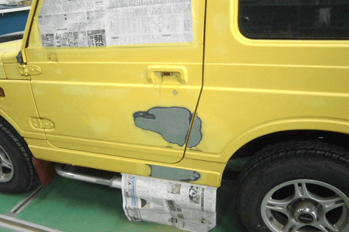 ジムニー鈑金修理事例